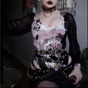 Burial Games Sheer Excellence Bodysuit